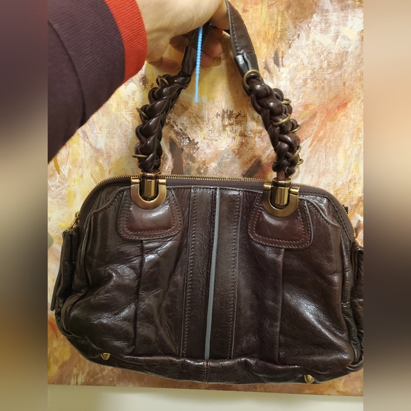 Like new Chloé handbag with branded handle - Picture 2 of 5